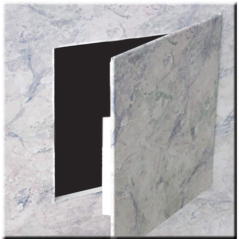 Watts 8 X 8 Inch Spring Fit Access Panel Polystyrene Wall Hole Cover for Drywall - Image 2